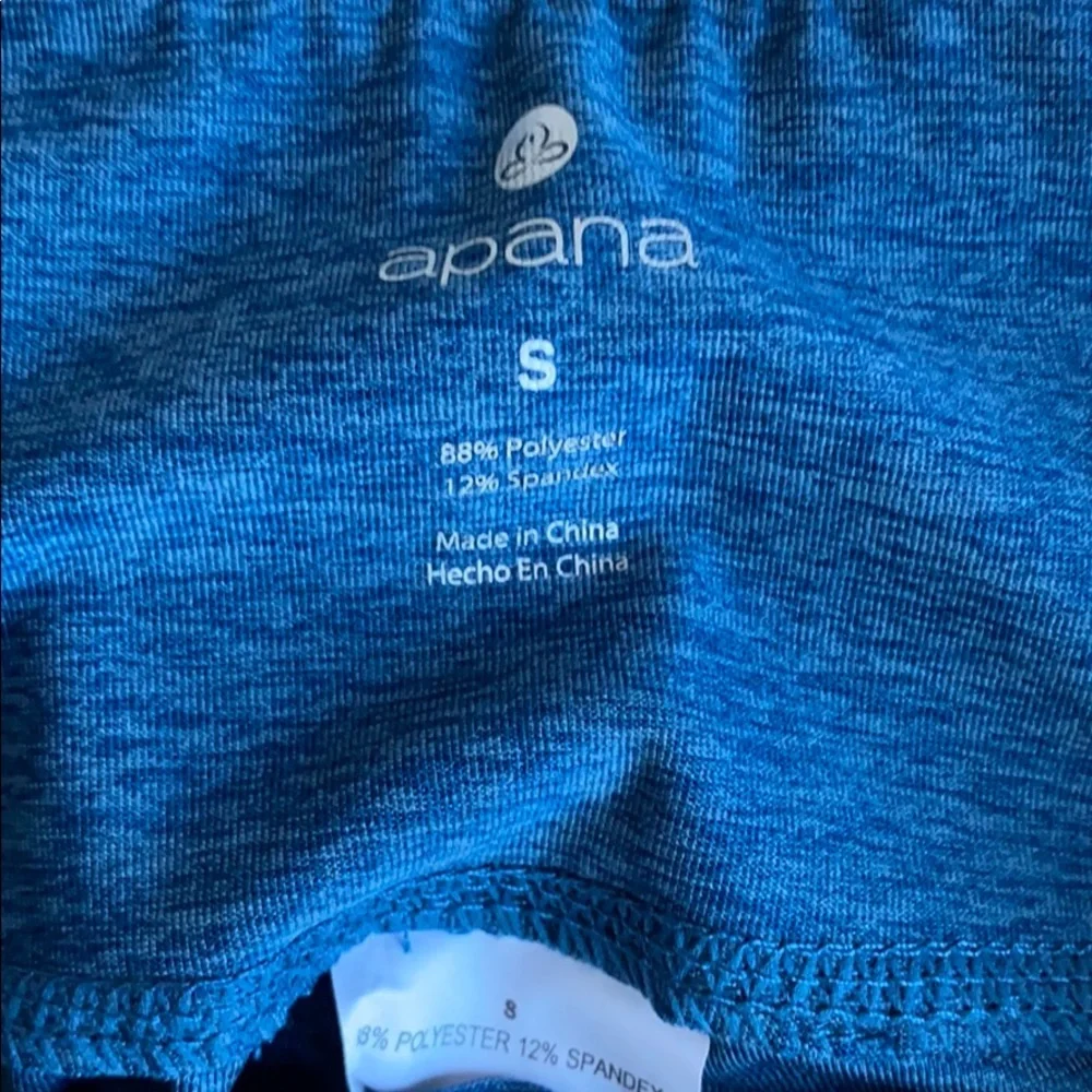 Apana Yoga Cropped Cutout Leggings S - Picture 4 of 5